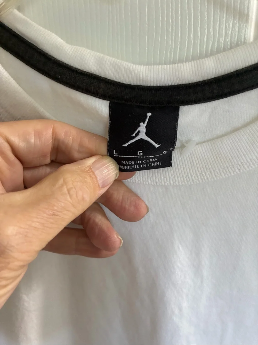 Jordan selected item